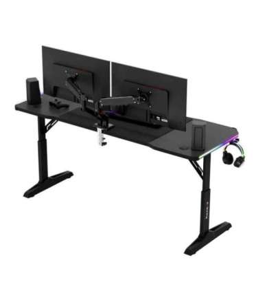 Huzaro Hero 4.6 RGB Black Gaming Desk