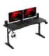 Huzaro Hero 4.6 RGB Black Gaming Desk
