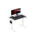 Huzaro Hero 7.9 White - height-adjustable electric gaming desk