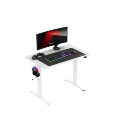 Huzaro Hero 7.9 White - height-adjustable electric gaming desk