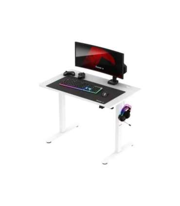 Huzaro Hero 7.9 White - height-adjustable electric gaming desk