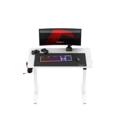 Huzaro Hero 7.9 White - height-adjustable electric gaming desk