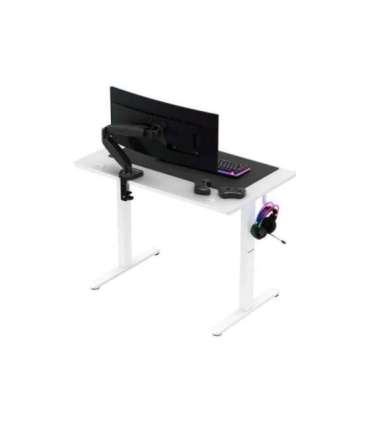 Huzaro Hero 7.9 White - height-adjustable electric gaming desk