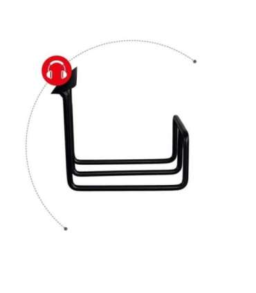 Huzaro Hero 5.0 computer desk Black, Red