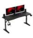 Huzaro Hero 4.6 Black gaming desk
