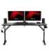Huzaro Hero 4.6 Black gaming desk