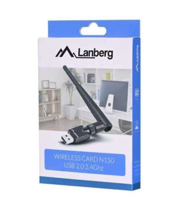 Lanberg NC-0150-WE networking card WLAN 2400 Mbit/s