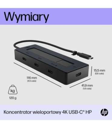 HP 4K USB-C Multiport Hub