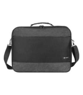 NATEC Impala 2 39.6 cm (15.6") Messenger case Black, Grey