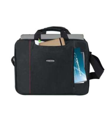 Esperanza SALERNO 39.6 cm (15.6") Toploader bag Black, Red