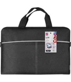 Defender Lite notebook case 39.6 cm (15.6") Black, Grey