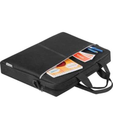 Defender Lite notebook case 39.6 cm (15.6") Black, Grey