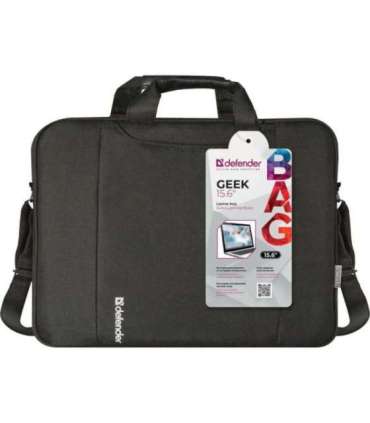 Defender Geek 39.6 cm (15.6") Black