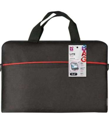 Defender Lite notebook case 39.6 cm (15.6") Briefcase Black