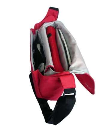 Addison ADD1301 laptop case 25.9 cm (10.2") Messenger case Red