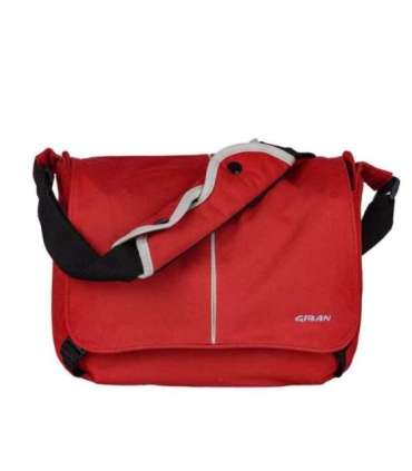 Addison ADD1301 laptop case 25.9 cm (10.2") Messenger case Red