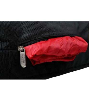 Addison 311015 notebook case 39.6 cm (15.6") Backpack Black, Burgundy