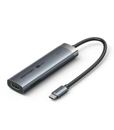 Vention 5-in-1 USB-C Hub 100W PD 5Gbps 4K@60Hz