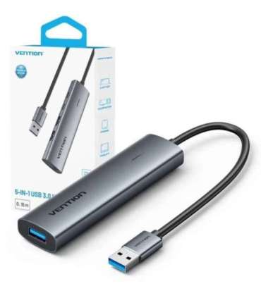 Hub 5v1 USB-AVention 0.15m