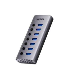 USB-A 3.0 5 Gbps hub with 7-in-1 switch Unitek H1314A01-EU