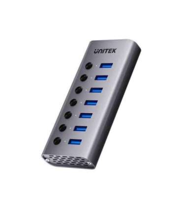 USB-A 3.0 5 Gbps hub with 7-in-1 switch Unitek H1314A01-EU