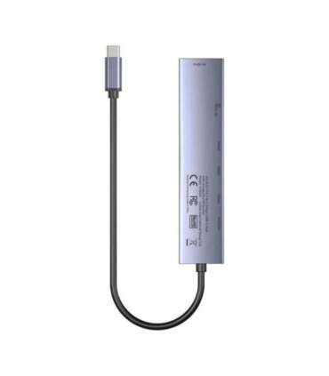 UNITEK USB-C 7-in-1 PD 100W HDMI 2.0 HUB WITH ON/OFF SWITCH