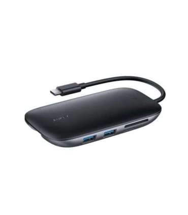 AUKEY CB-C71 interface hub 5000 Mbit/s Black
