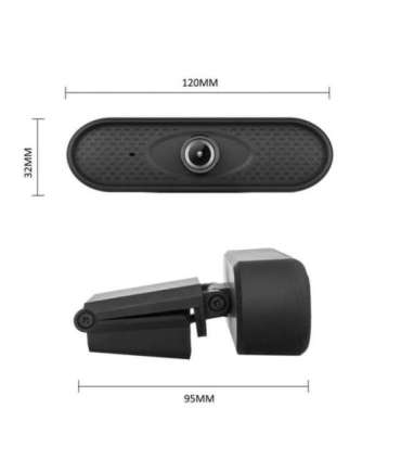 USB Nano RS RS680 HD 1080P (1920x1080) webcam with built-in microphone,