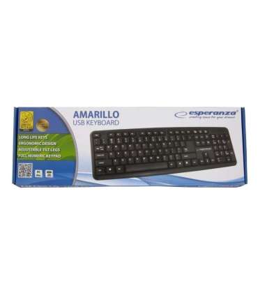 Esperanza EK134 keyboard USB Black