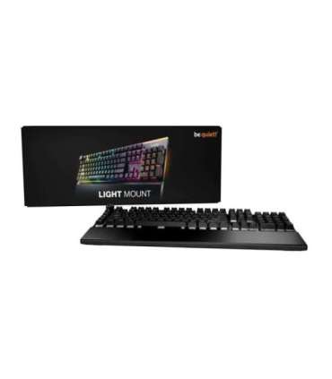 be quiet! Light Mount Silent Linear US ANSI keyboard Gaming USB QWERTY US English Black