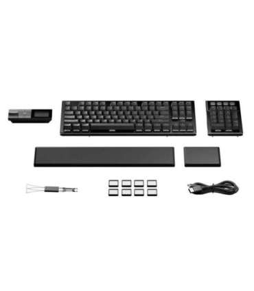 be quiet! Dark Mount Silent Tactile US ANSI keyboard Gaming USB QWERTY US English Black