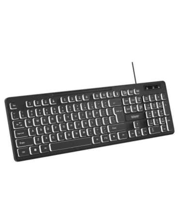 Savio KB-04 keyboard Home/Office USB QWERTY UK International Black