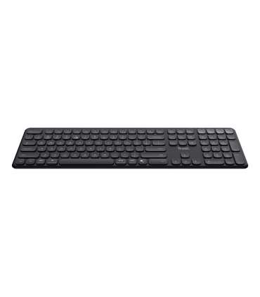 Trust Vaiya US Black USB + RF Wireless + Bluetooth - keyboard