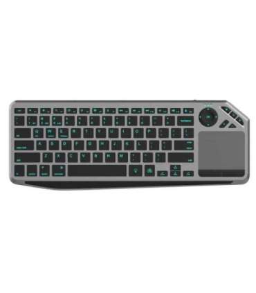 Techly ICTB9801TB keyboard Universal RF Wireless + Bluetooth QWERTY US English Black