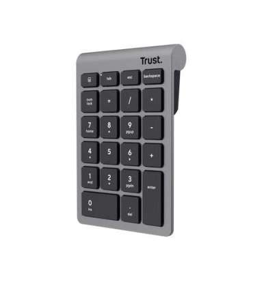 Trust Xalas numeric keypad Laptop/PC RF Wireless Silver