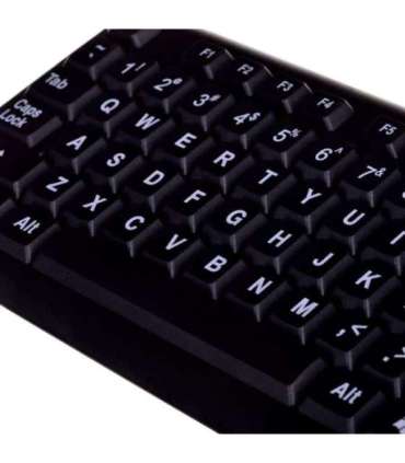 Esperanza EK129 keyboard USB QWERTY UK English Black