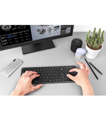 Tracer TRAKLA46367 keyboard Universal RF Wireless Black