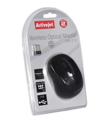 Activejet AMY-213 mouse wireless optical USB mouse