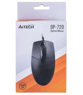 A4Tech OP-720 mouse USB Type-A Optical 800 DPI