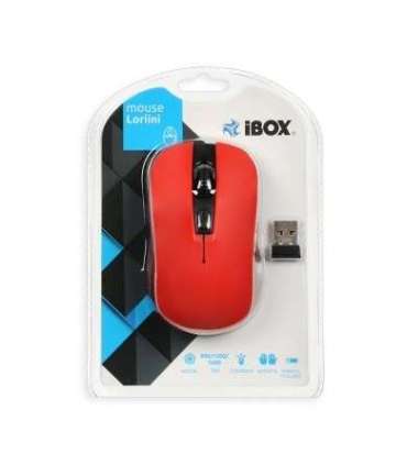 iBox LORIINI mouse Ambidextrous RF Wireless Optical 1600 DPI