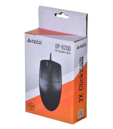 A4Tech OP-620D mouse Ambidextrous USB Type-A Optical 800 DPI