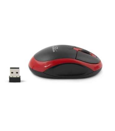 Titanum TM116E Wireless 3D mouse 2.4GHZ Black / Red
