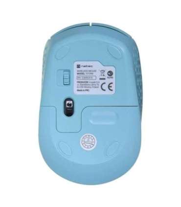 NATEC STORK mouse Home Ambidextrous RF Wireless + USB Type-A Optical 1600 DPI