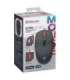 MOUSE DEFENDER ICON MB-057 OPTICAL 1000dpi 3P BLACK SILENT CLICK