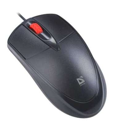 MOUSE DEFENDER ICON MB-057 OPTICAL 1000dpi 3P BLACK SILENT CLICK