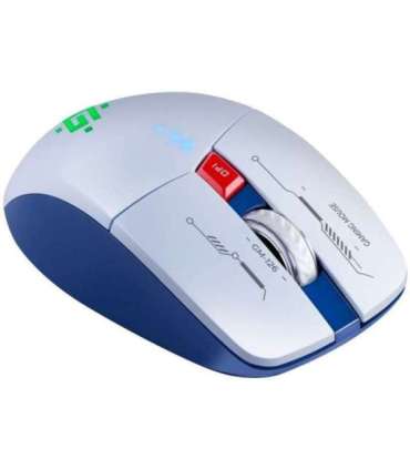 MOUSE DEFENDER GM-126 TISA RF+BT OPTIC 1600dpi 6P WHITE