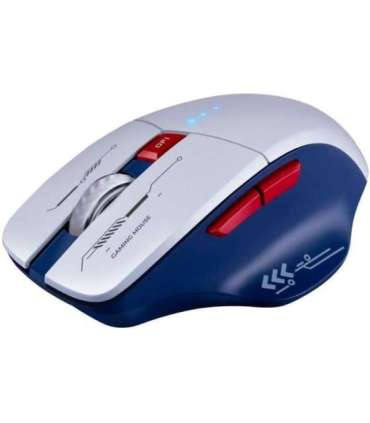 MOUSE DEFENDER GM-126 TISA RF+BT OPTIC 1600dpi 6P WHITE
