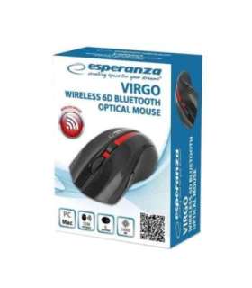Esperanza EM129R Wireless Bluetooth 6D Mouse, black