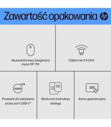 HP 710 Rechargeable Silent Mouse