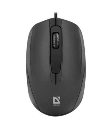 MOUSE DEFENDER ALPHA MB-507 OPTICAL 1000dpi 3P BLACK SILENT CLICK